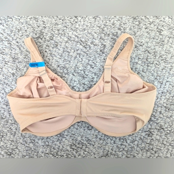 NWOT Bali (38DDD) Passion For Comfort Minimizer Underwire Bra In Soft Taupe - Picture 6 of 9
